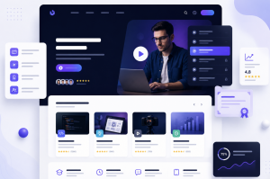 Create a Professional Website for Online Courses