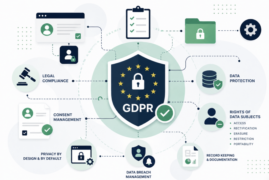 Внедрение GDPR для сайта: технический регламент