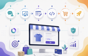 Order online store website: development and implementation