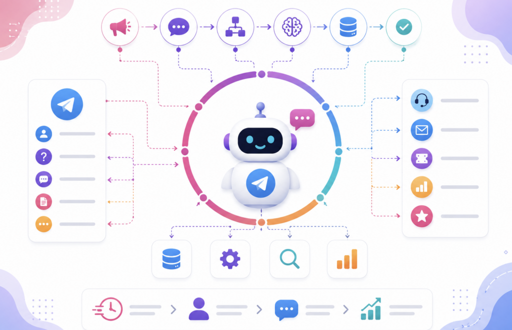 Telegram Support Bot Development at WOP lab