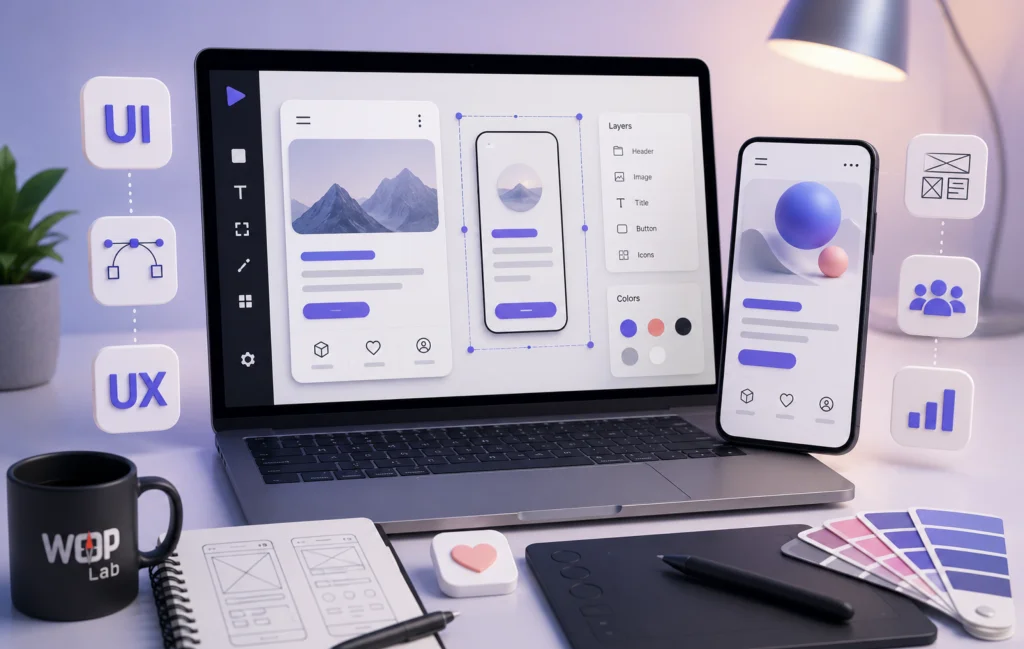Розробка UI/UX дизайну від WOP lab